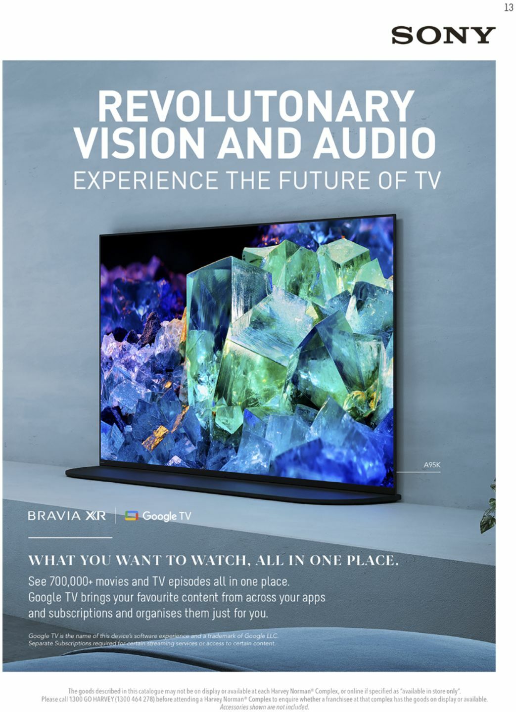 Harvey Norman TV Buyer's Guide Catalogues from 1 January