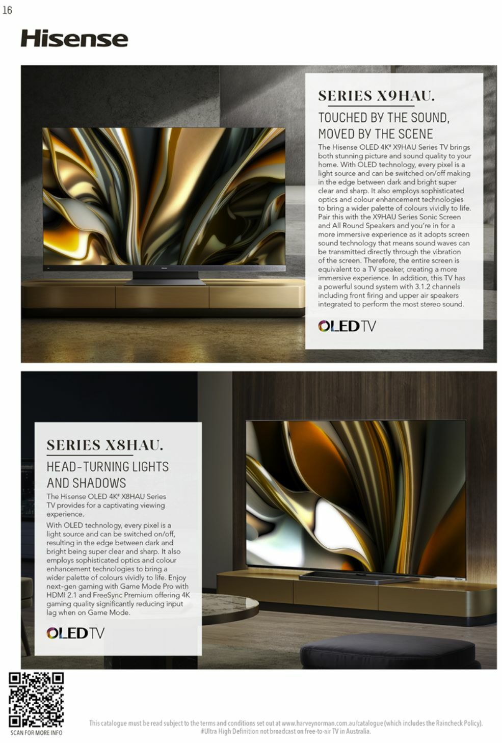 Harvey Norman TV Buyer's Guide Catalogues from 1 January