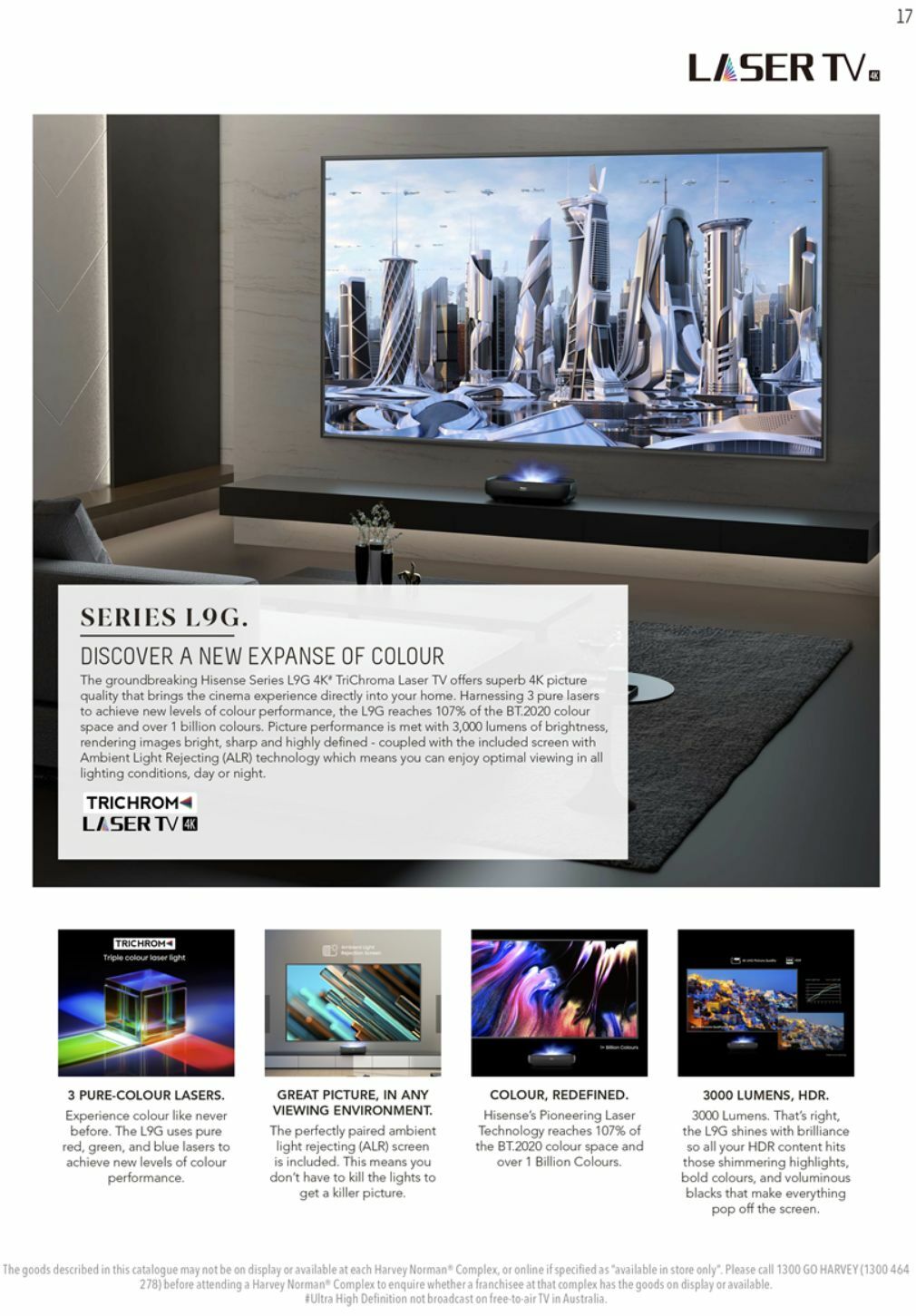 Harvey Norman TV Buyer's Guide Catalogues from 1 January