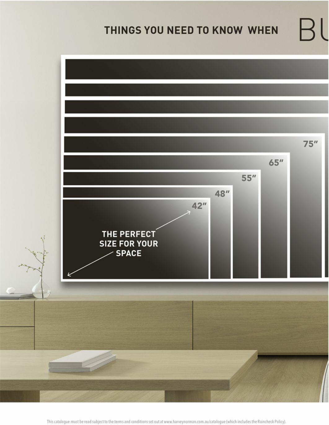 Harvey Norman TV Buyer's Guide Catalogues from 1 January