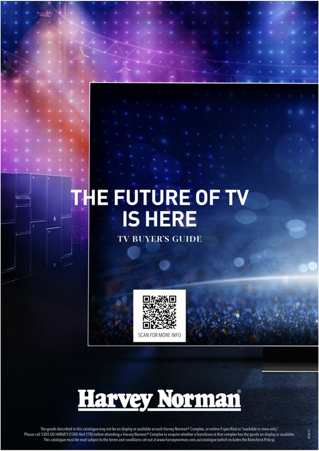 Harvey Norman TV Buyer's Guide Catalogues from 1 January