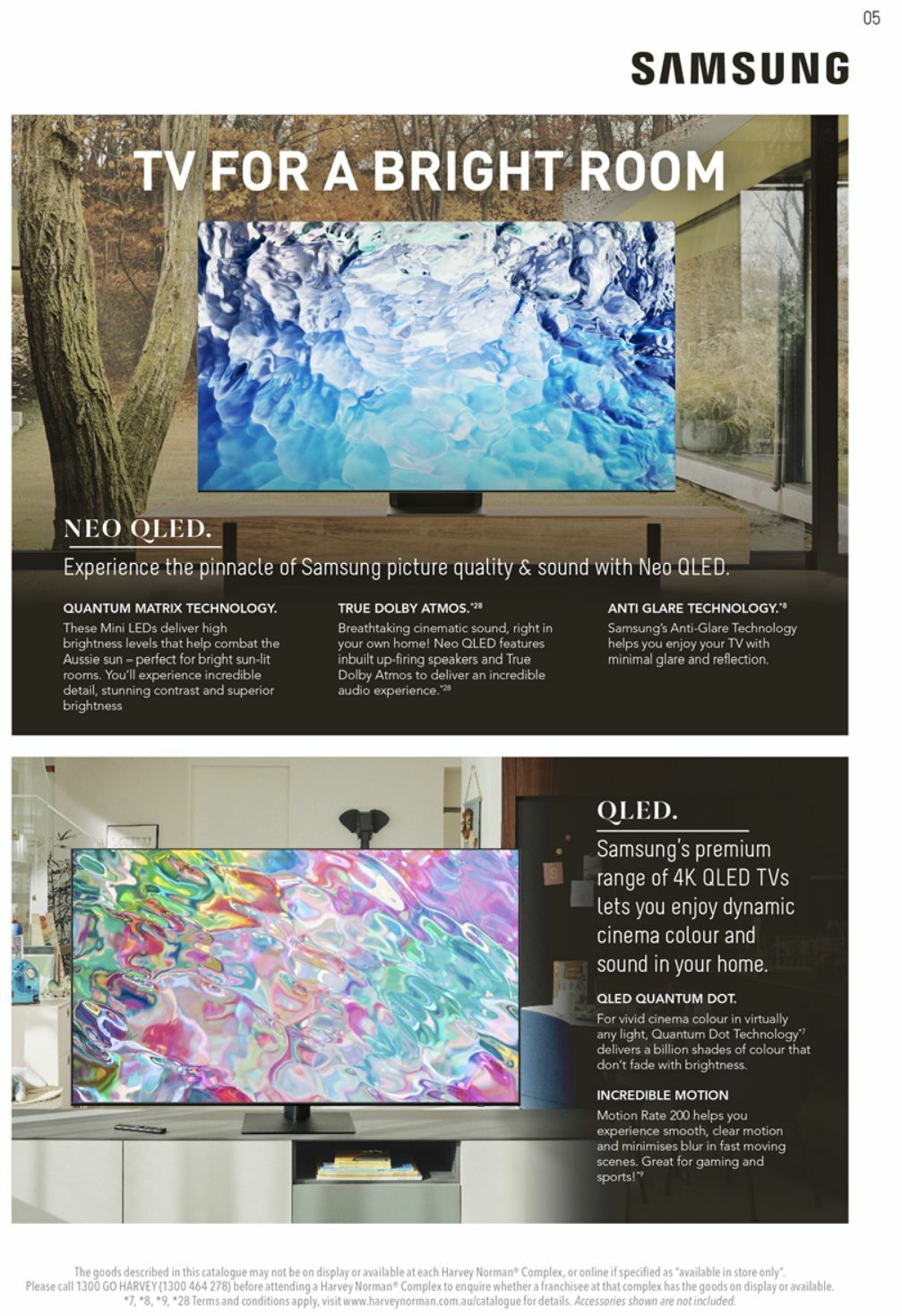 Harvey Norman TV Buyer's Guide Catalogues from 1 January