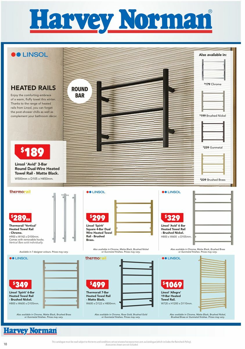 Harvey Norman Bathroom and Tiles January Catalogues from 6 January