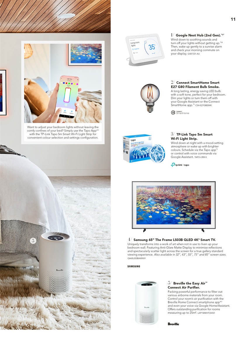 Harvey Norman Connected Home Catalogues from 5 December