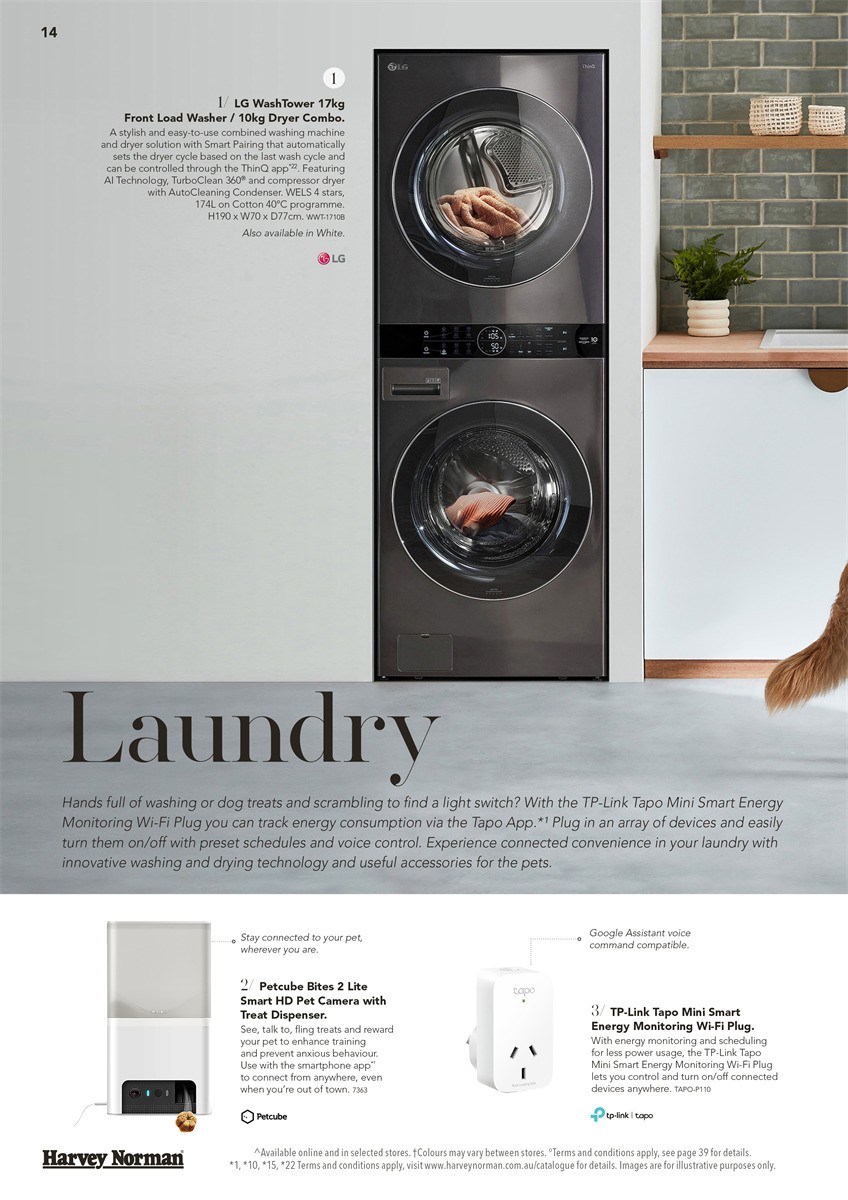 Harvey Norman Connected Home Catalogues from 5 December