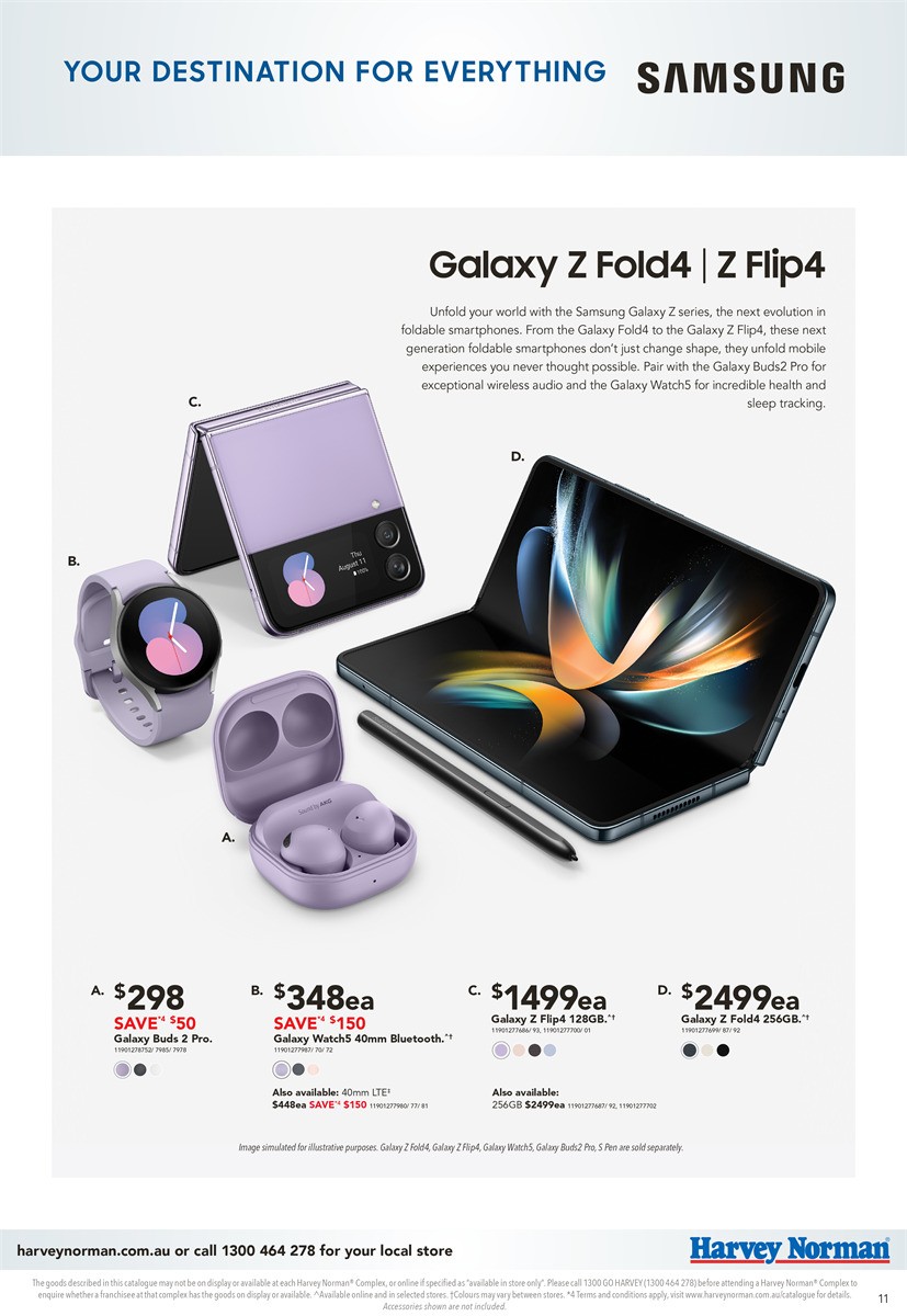 Harvey Norman Galaxy S23 Series Catalogues from 2 February