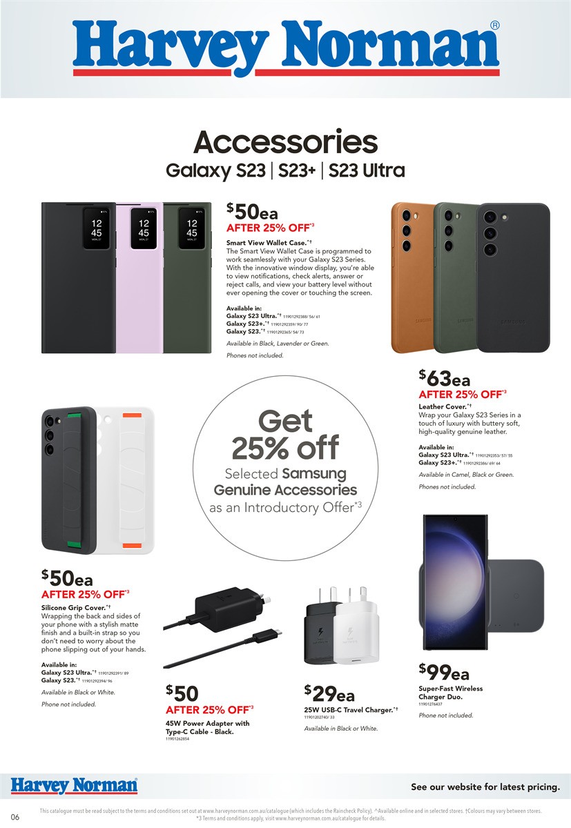 Harvey Norman Galaxy S23 Series Catalogues from 2 February