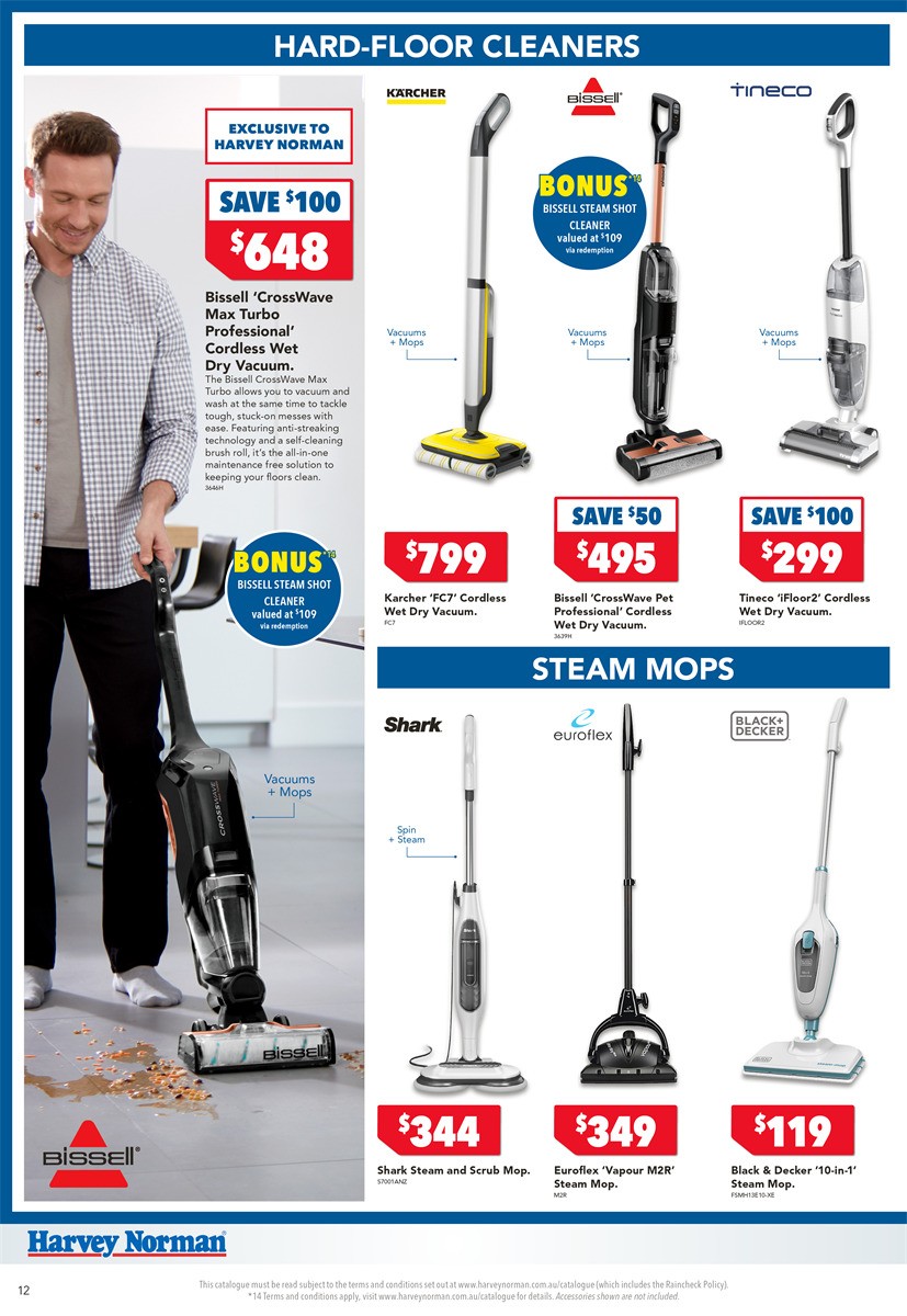 Harvey Norman Clean at Home - Electrical Catalogues from 2 March