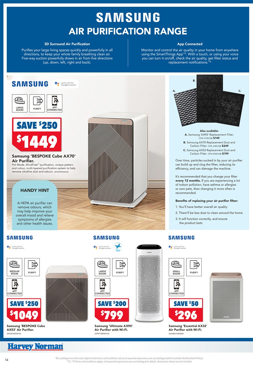 Harvey Norman Clean at Home - Electrical Catalogues from 2 March