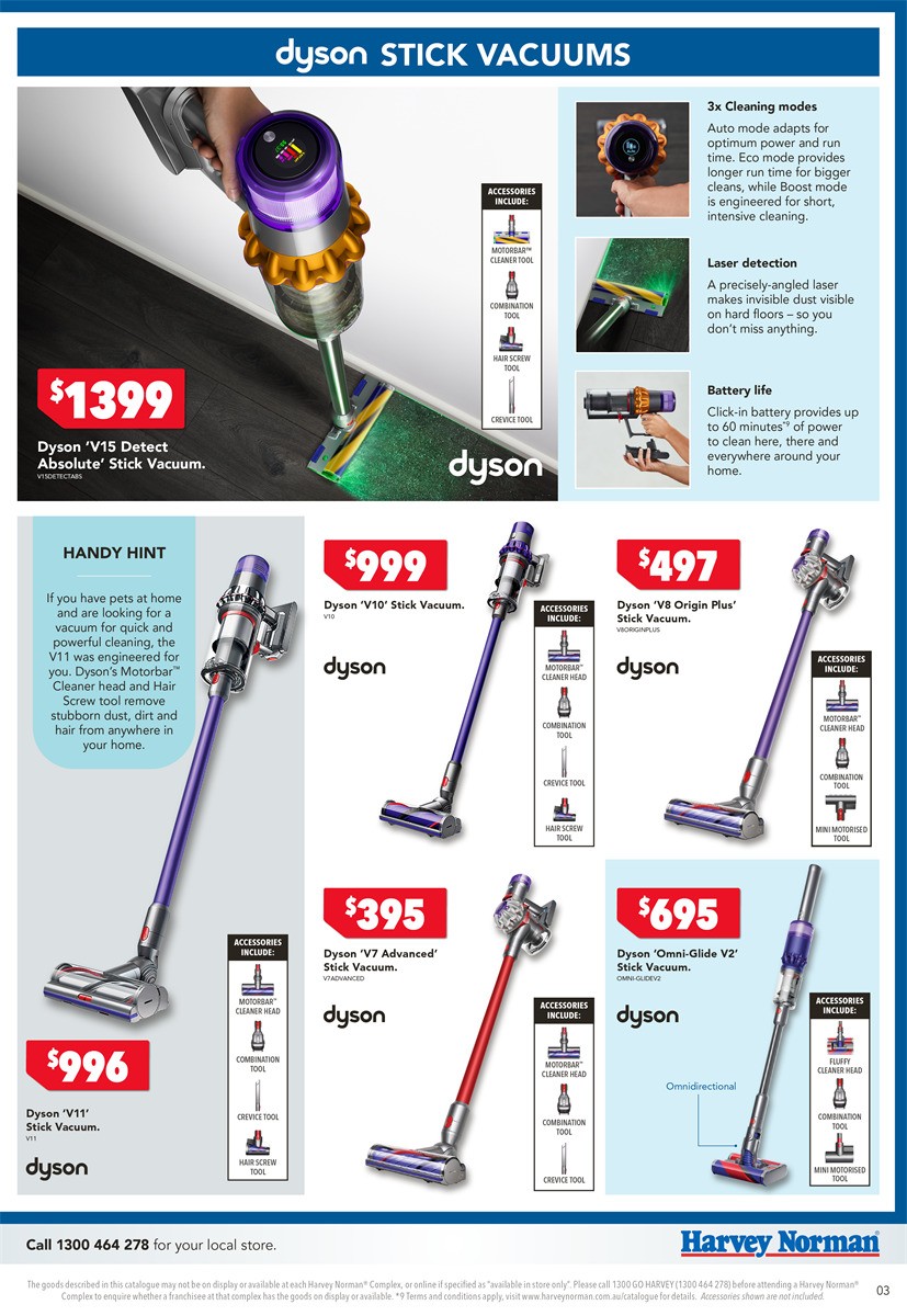 Harvey Norman Clean at Home - Electrical Catalogues from 2 March