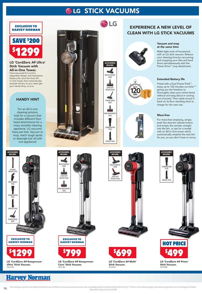 Harvey Norman Clean at Home - Electrical Catalogues from 2 March