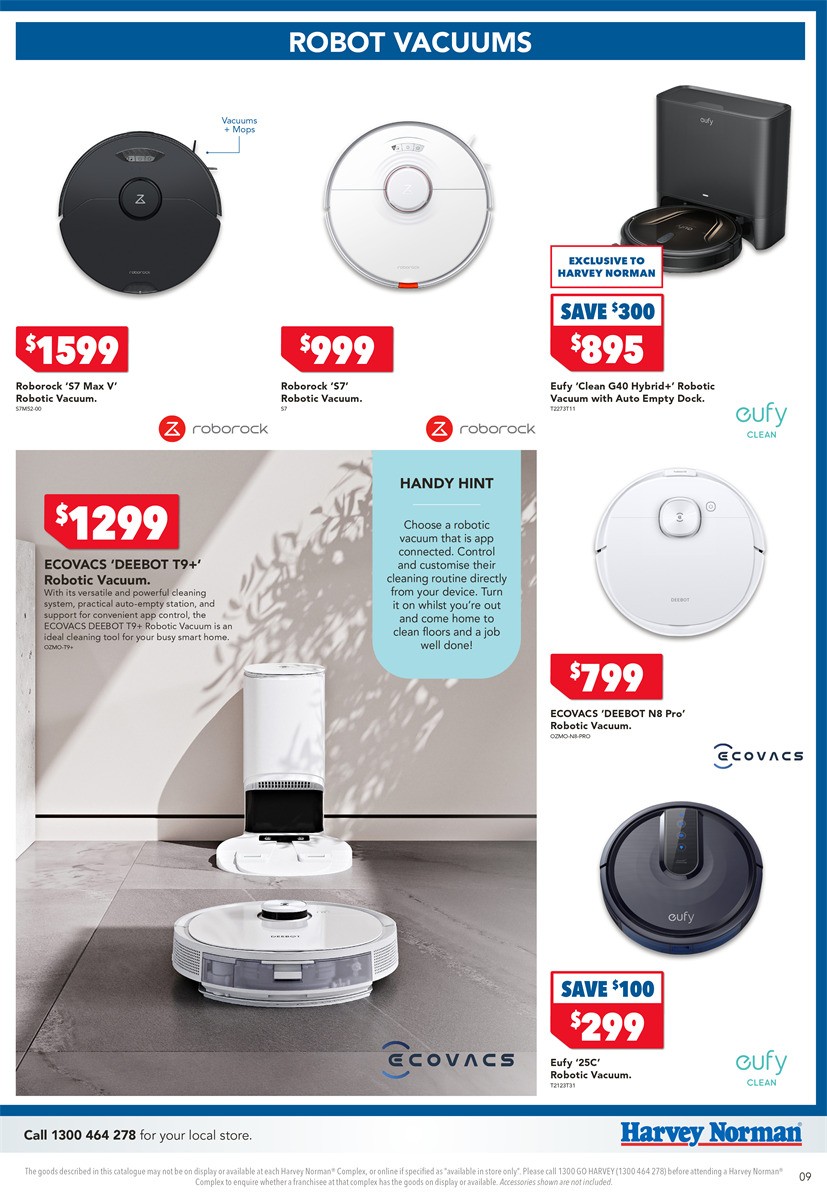 Harvey Norman Clean at Home - Electrical Catalogues from 2 March