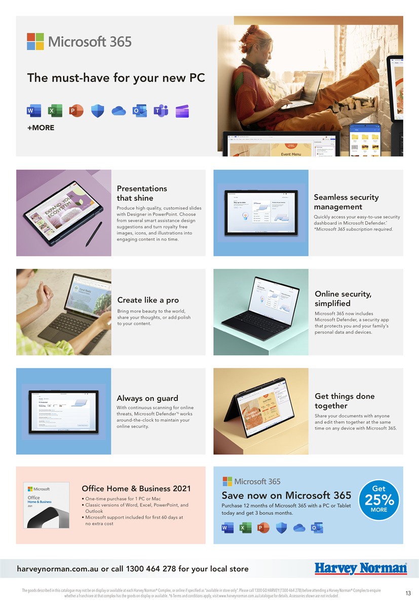 Harvey Norman Computers Hardware Range Catalogues from 15 March