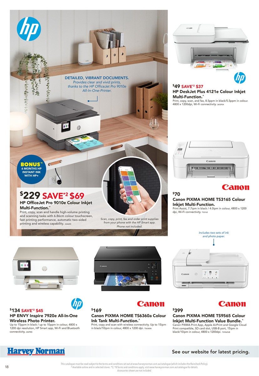 Harvey Norman Computers Hardware Range Catalogues from 15 March