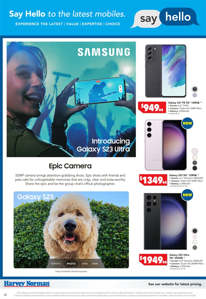 Harvey Norman Catalogues from 14 April