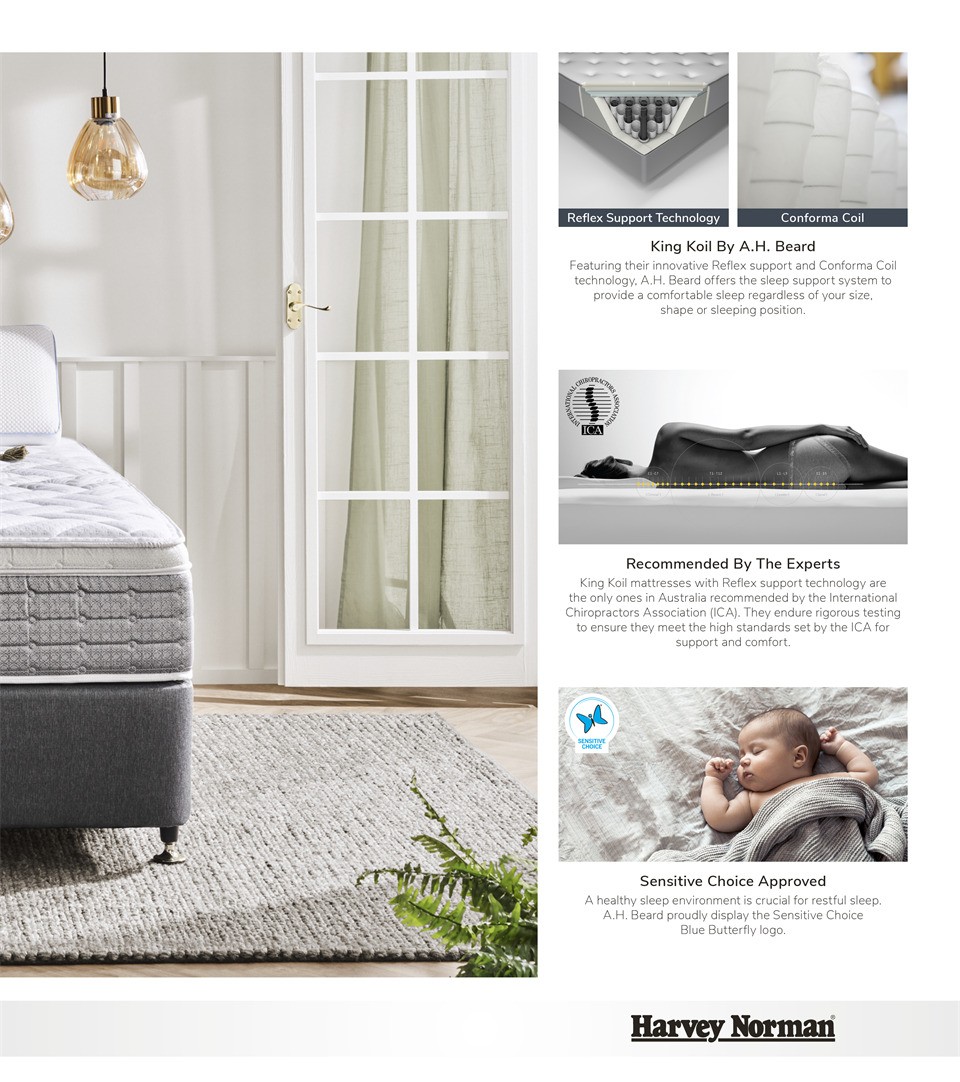Harvey Norman Sleep Soundly on an Australian Made Mattress Catalogues from 17 April