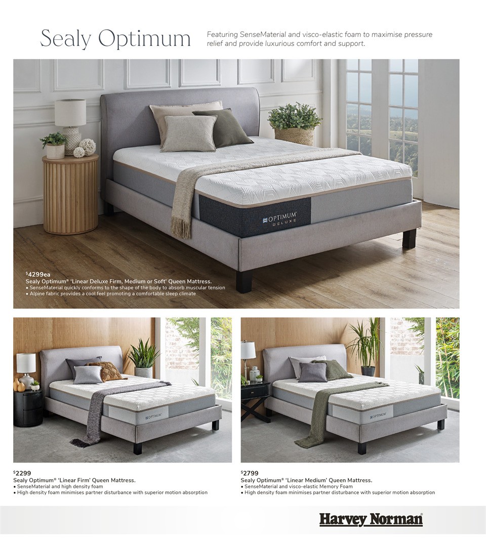 Harvey Norman Sleep Soundly on an Australian Made Mattress Catalogues from 17 April