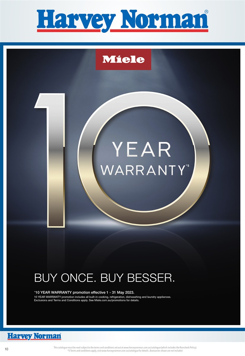 Harvey Norman Home Appliance May Catalogues from 11 May