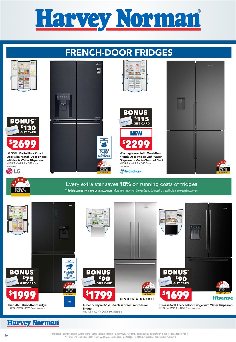Harvey Norman Home Appliance May Catalogues from 11 May