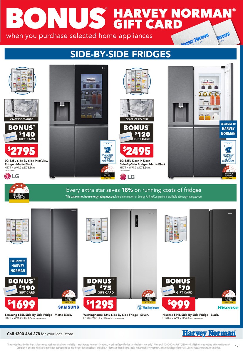 Harvey Norman Home Appliance May Catalogues from 11 May