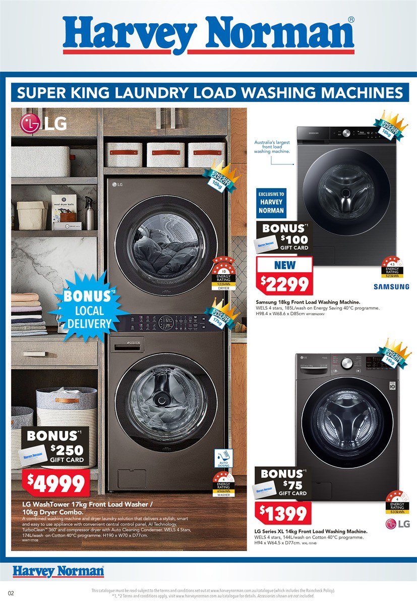 Harvey Norman Home Appliance May Catalogues from 11 May