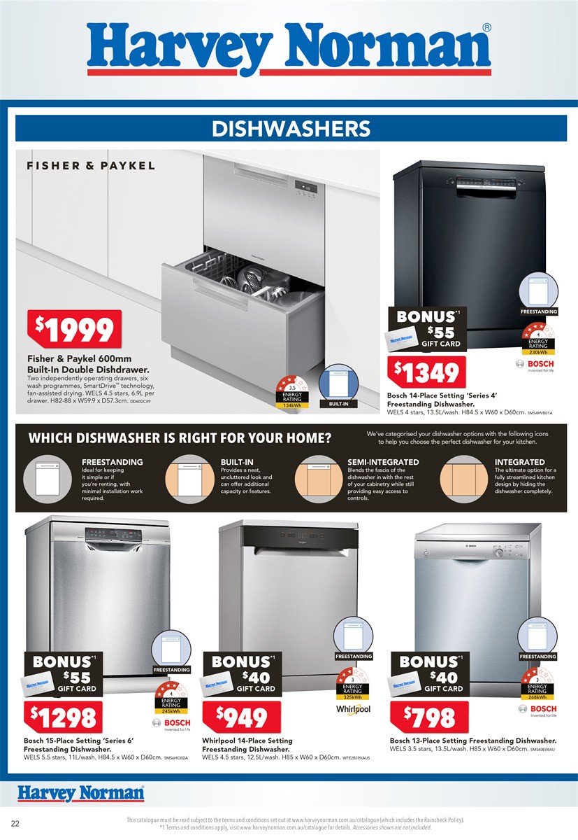 Harvey Norman Home Appliance May Catalogues from 11 May