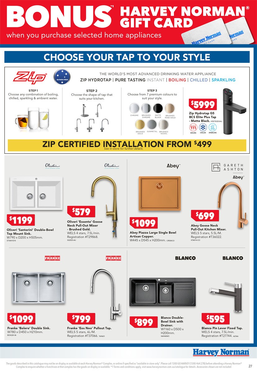Harvey Norman Home Appliance May Catalogues from 11 May