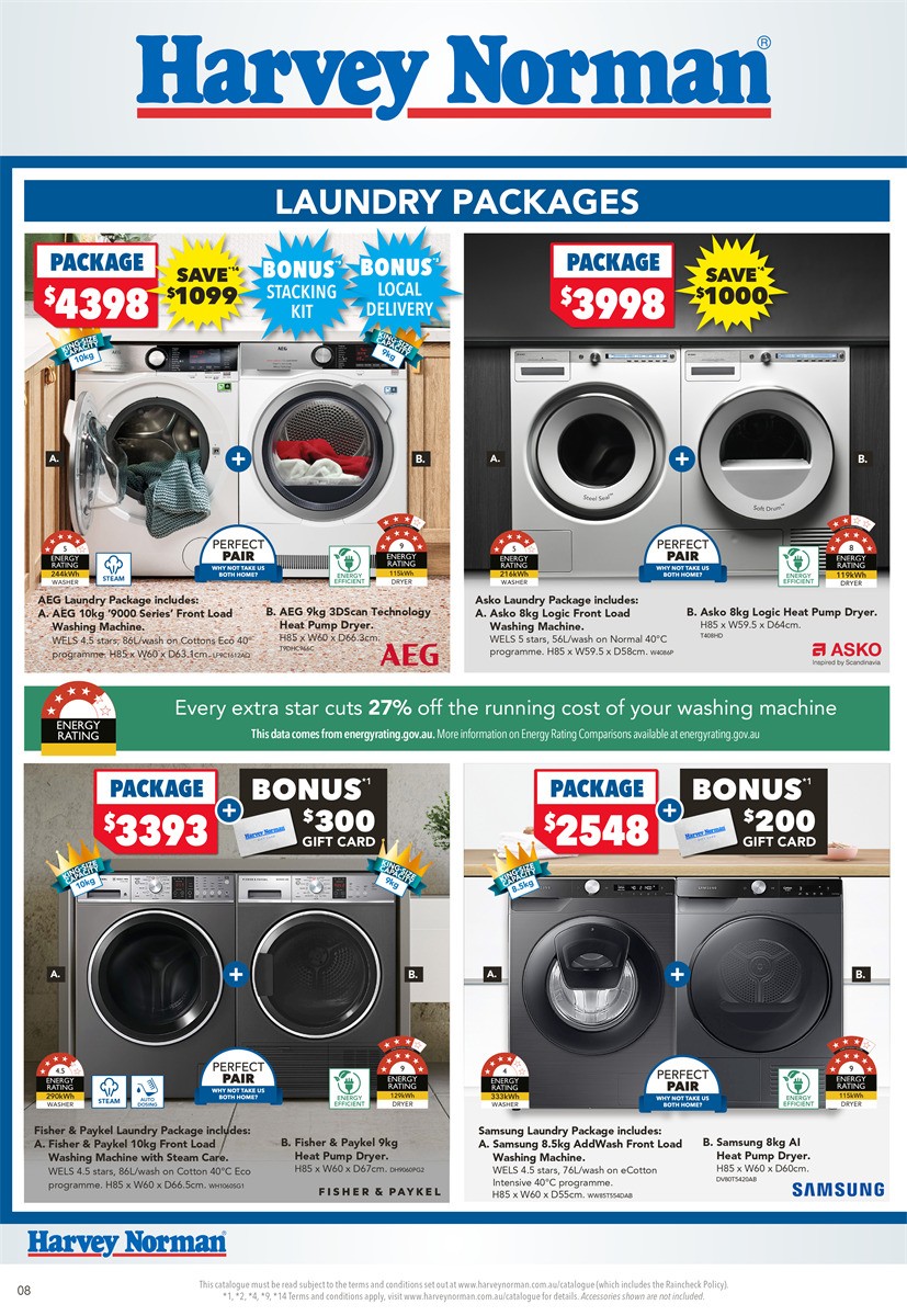 Harvey Norman Home Appliance May Catalogues from 11 May