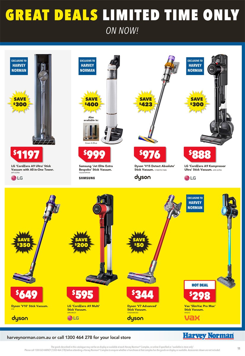 Harvey Norman June Clearance Catalogues from 1 June