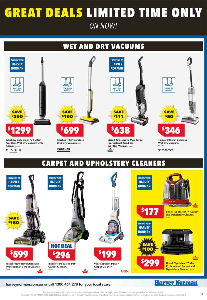 Harvey Norman June Clearance Catalogues from 1 June