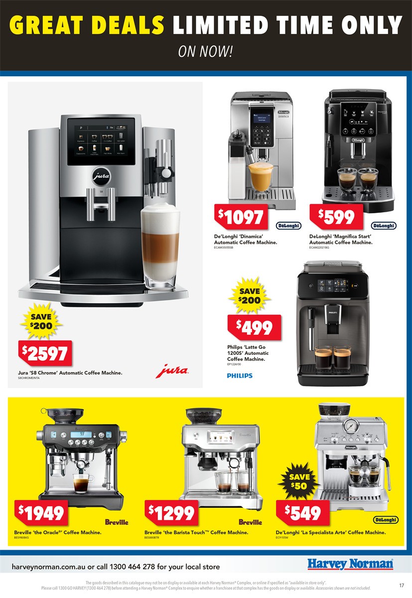 Harvey Norman June Clearance Catalogues from 1 June