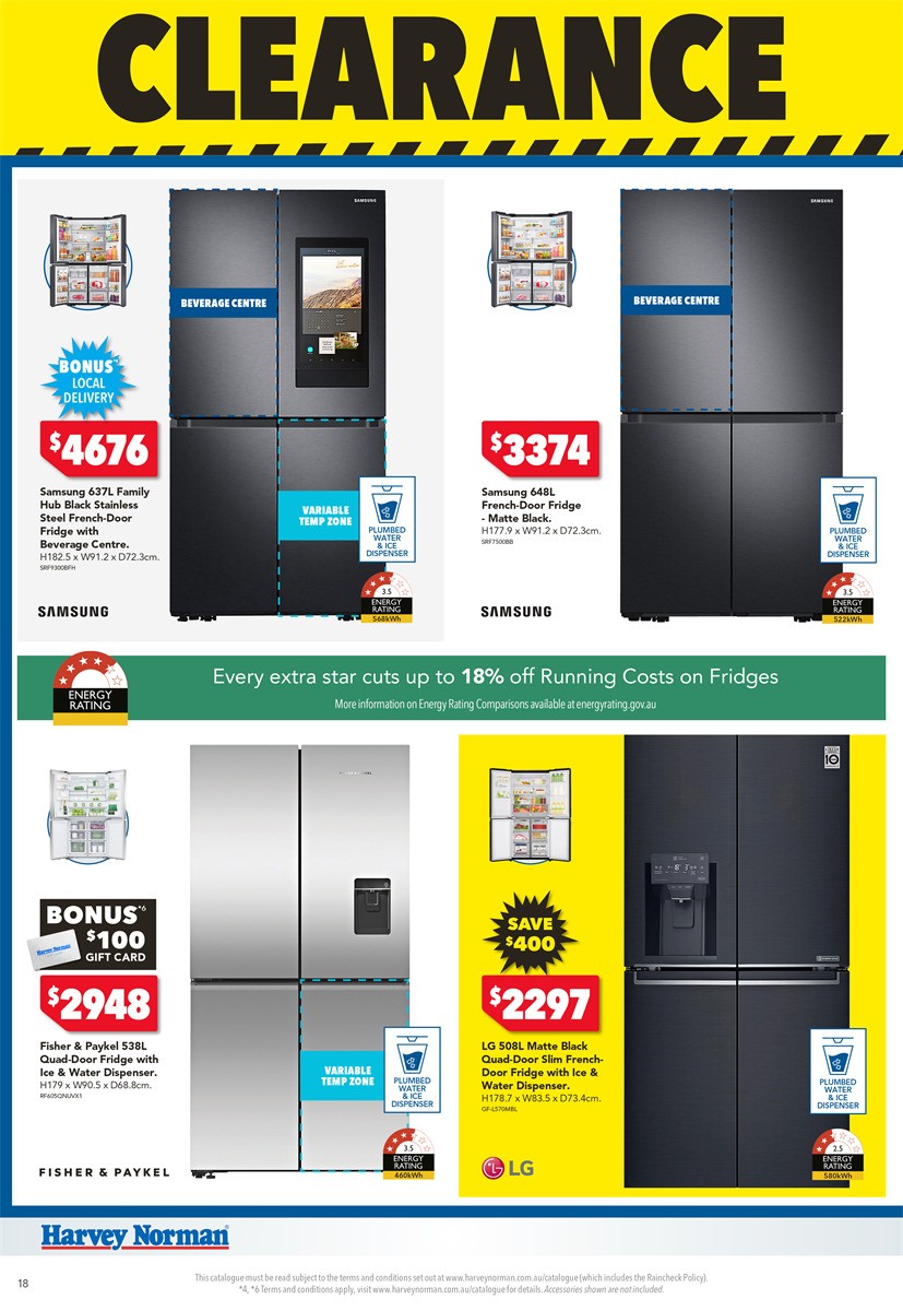 Harvey Norman June Clearance Catalogues from 1 June