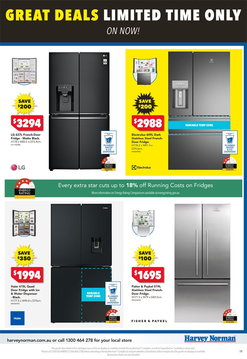 Harvey Norman June Clearance Catalogues from 1 June