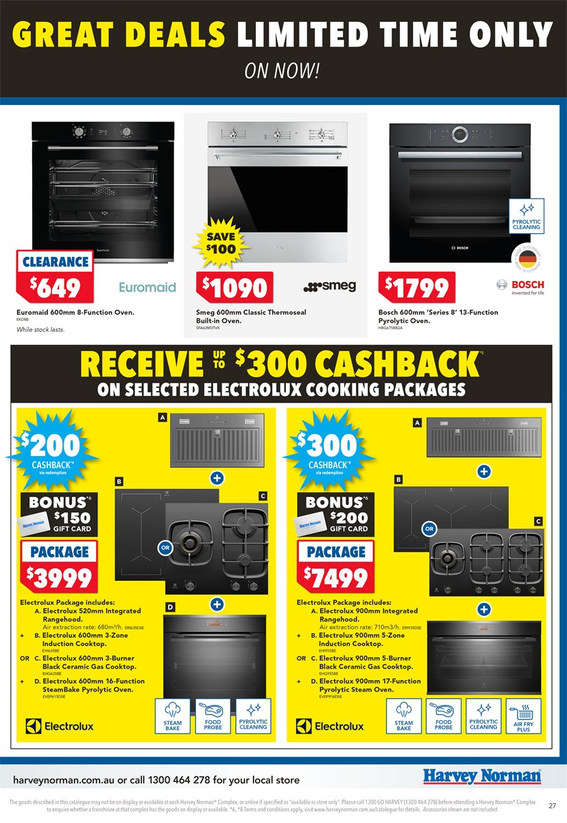 Harvey Norman June Clearance Catalogues from 1 June