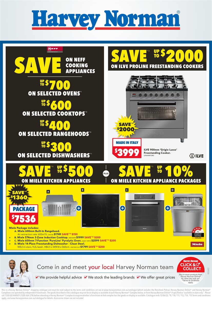 Harvey Norman June Clearance Catalogues from 1 June