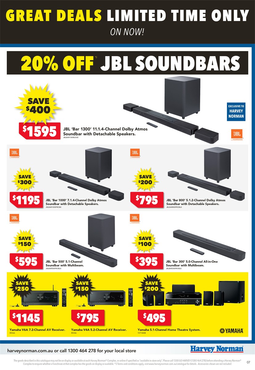 Harvey Norman June Clearance Catalogues from 1 June