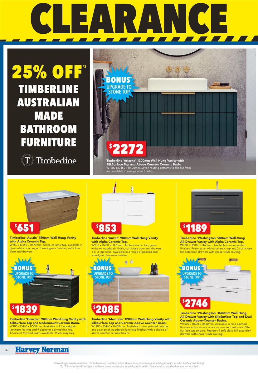 Harvey Norman Catalogues from 2 June