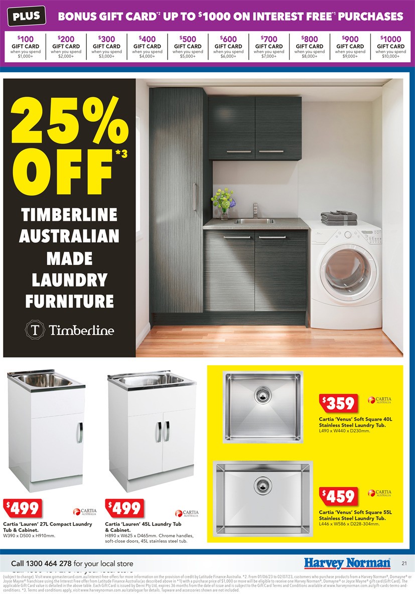 Harvey Norman Catalogues from 2 June