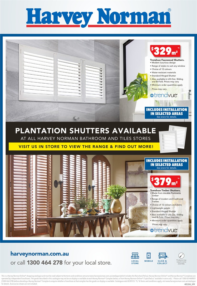 Harvey Norman Catalogues from 2 June