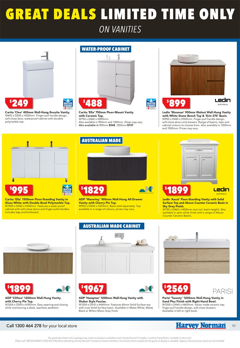 Harvey Norman Catalogues from 2 June