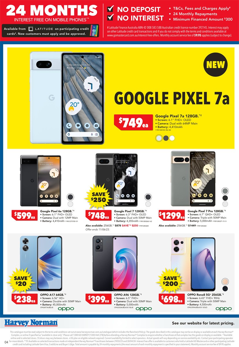 Harvey Norman Computer Clearance Catalogues from 6 June
