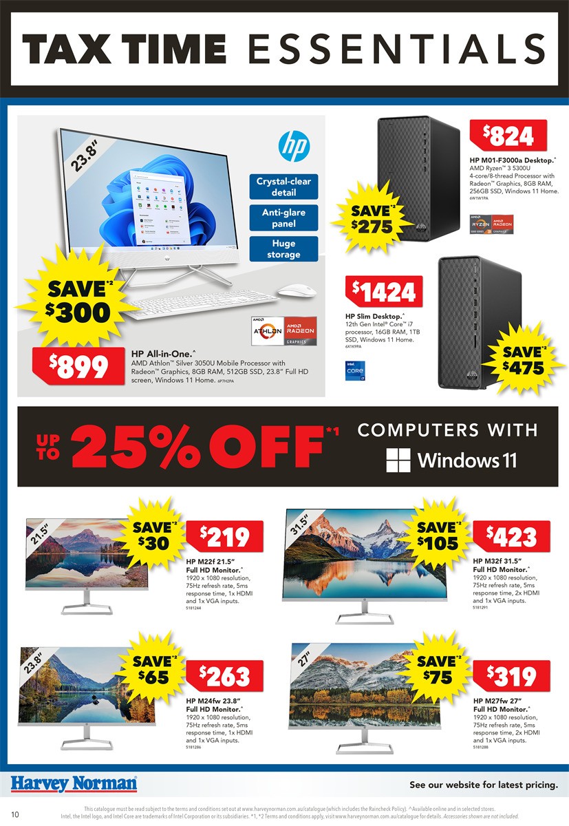 Harvey Norman Catalogues from 21 June