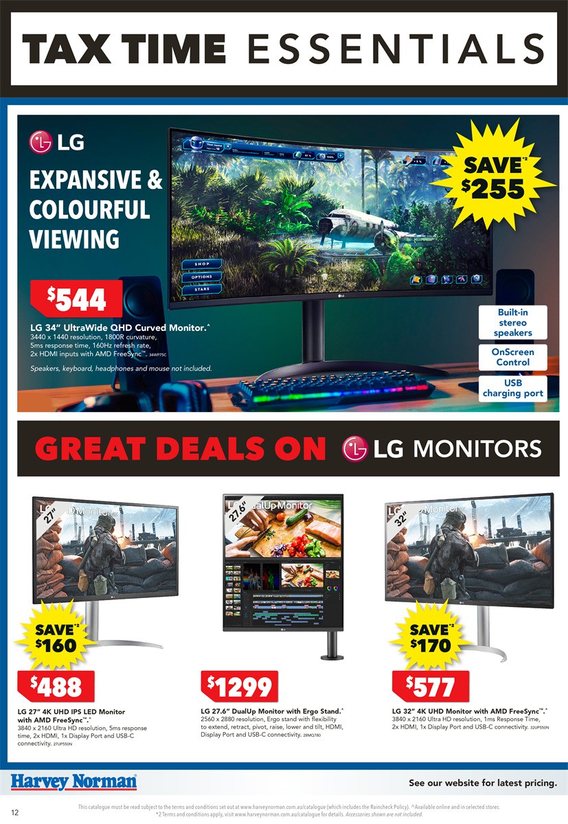 Harvey Norman Catalogues from 21 June