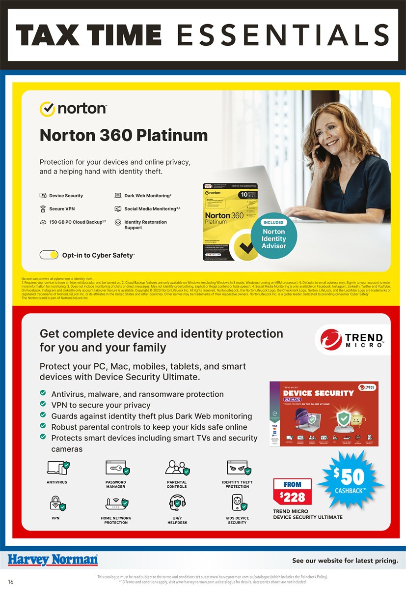 Harvey Norman Catalogues from 21 June