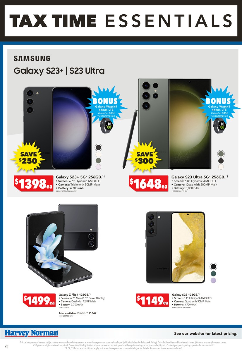 Harvey Norman Catalogues from 21 June