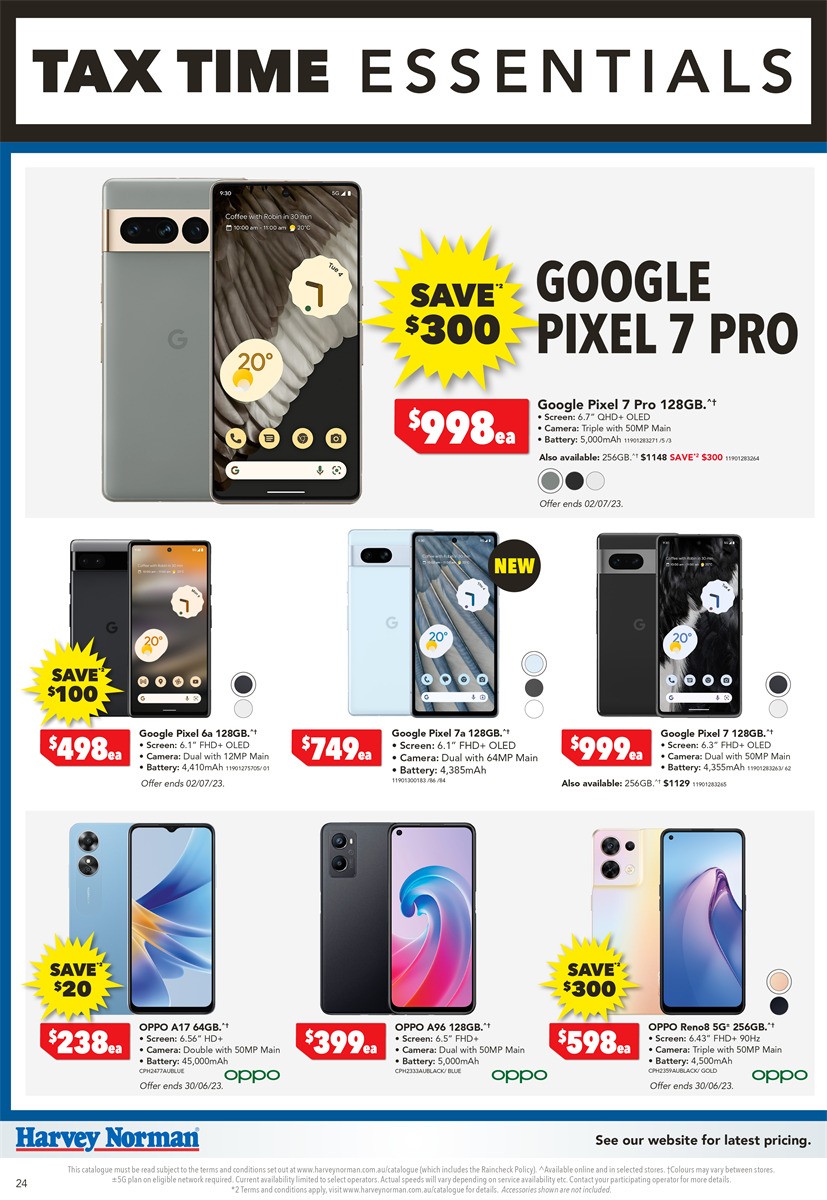 Harvey Norman Catalogues from 21 June