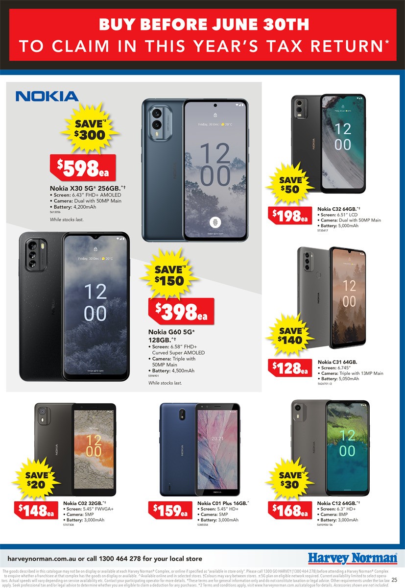 Harvey Norman Catalogues from 21 June