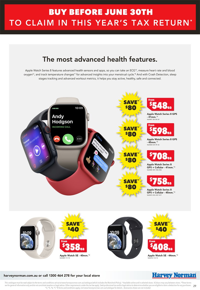 Harvey Norman Catalogues from 21 June