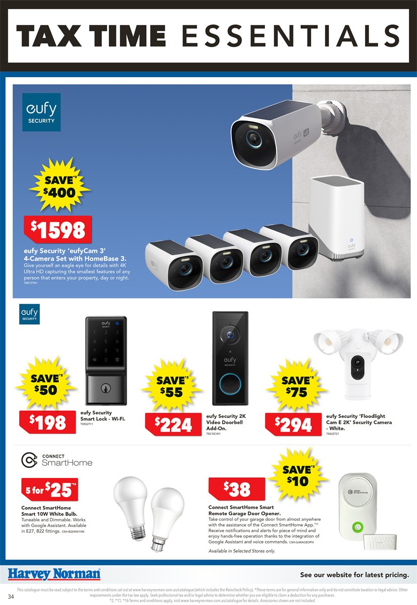 Harvey Norman Catalogues from 21 June