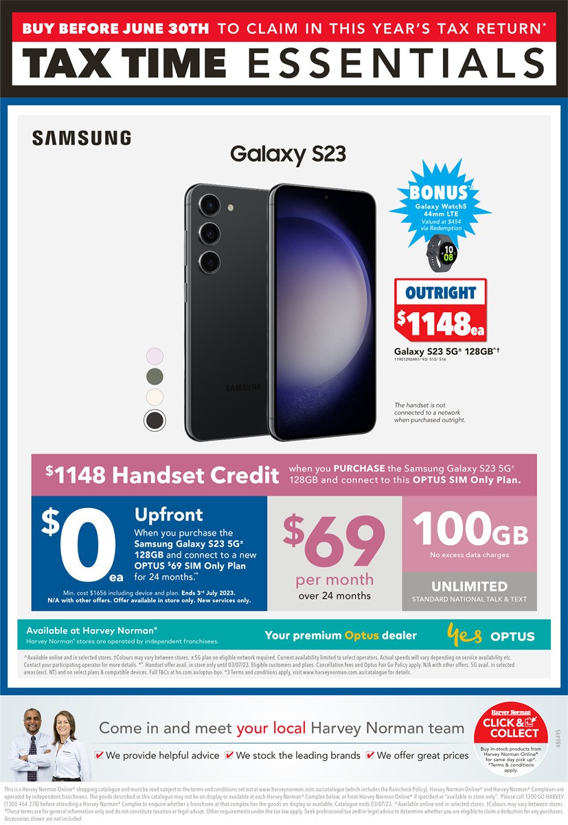 Harvey Norman Catalogues from 21 June